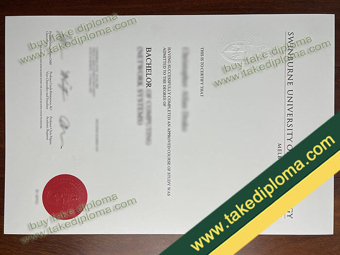 Swinburne University of Technology diploma, Swinburne University of Technology degree, Swinburne University of Technology certificate