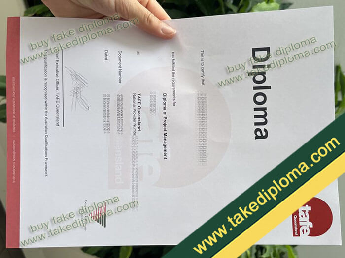 TAFE Queensland diploma, TAFE Queensland certificate