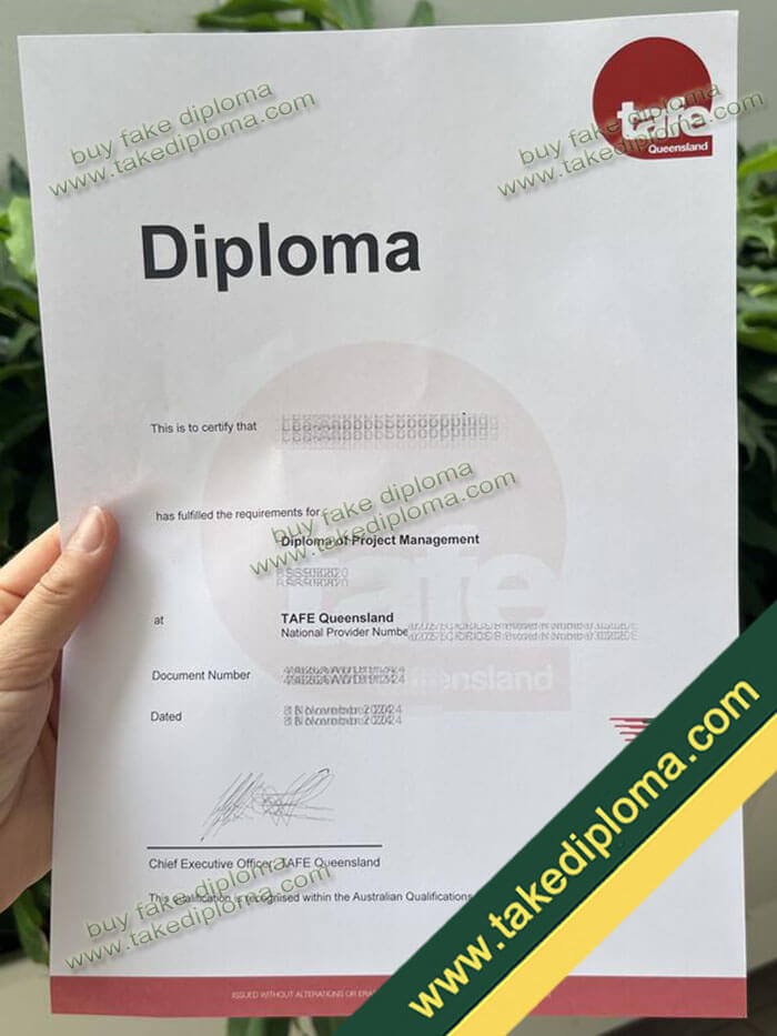 TAFE Queensland diploma sample TAFE Queensland diploma sample Where to Obtain TAFE Queensland Diploma Certificate?