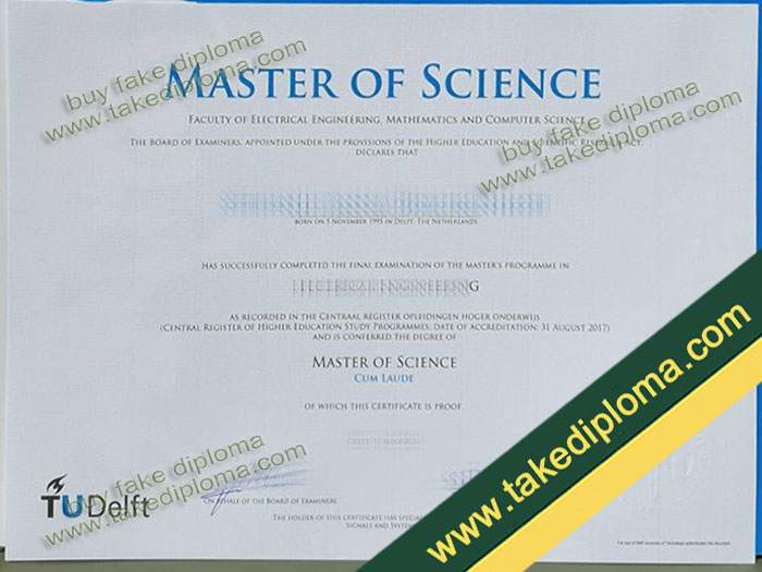 Technische Universiteit Delft diploma, Technische Universiteit Delft degree, Technische Universiteit Delft certificate