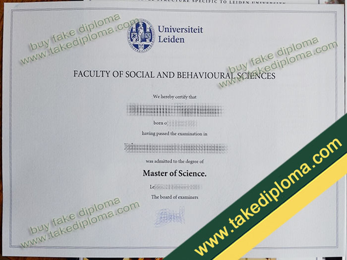 Universiteit Leiden diploma, Universiteit Leiden degree, Universiteit Leiden certificate