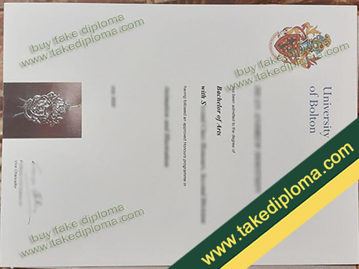 University of Bolton diploma, University of Bolton degree, University of Bolton certificate