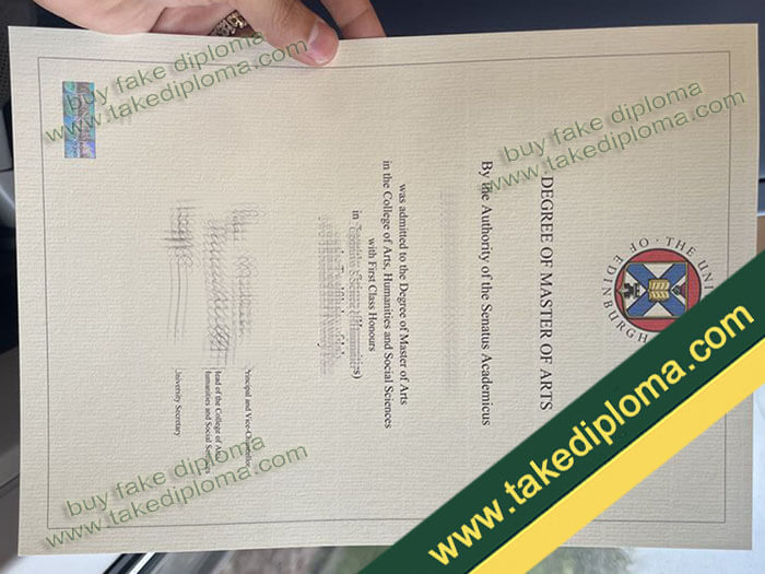 University of Edinburgh diploma, University of Edinburgh degree, University of Edinburgh certificate
