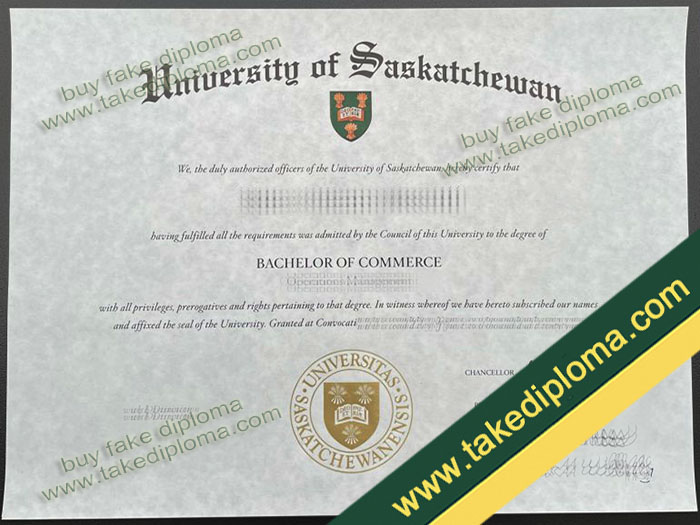 University of Saskatchewan diploma, University of Saskatchewan degree, University of Saskatchewan certificate