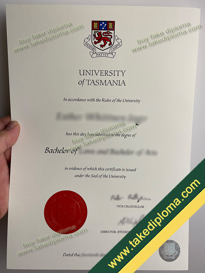 University of Tasmania diploma sample University of Tasmania diploma sample Where should I apply for a University of Tasmania Diploma?