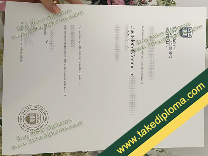 UOW diploma, UOW degree, UOW certificate