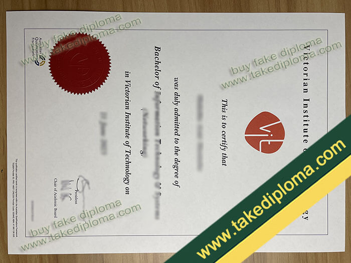 Victorian Institute of Technology diploma, Victorian Institute of Technology degree, Victorian Institute of Technology certificate
