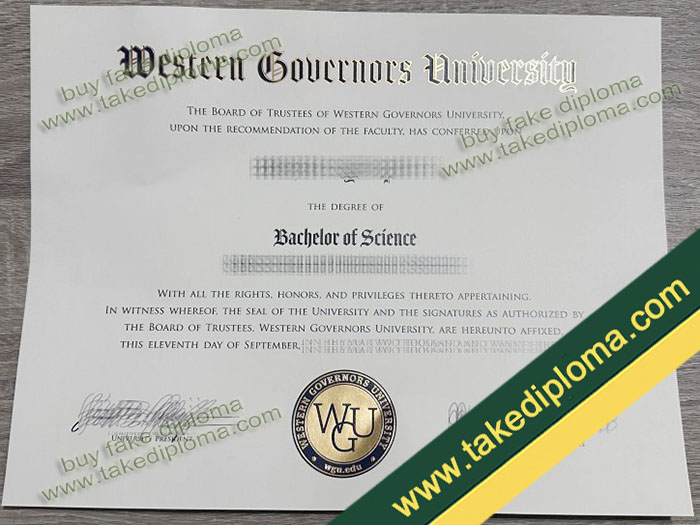 Western Governors University diploma sample Western Governors University diploma sample Where can I get the latest Western Governors University (WGU) Diploma?