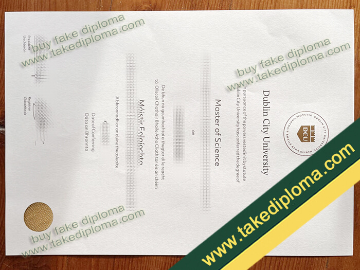 Dublin City University diploma, Dublin City University degree, Dublin City University certificate