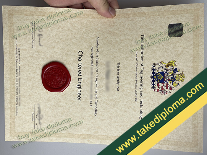 IET diploma, IET certificate
