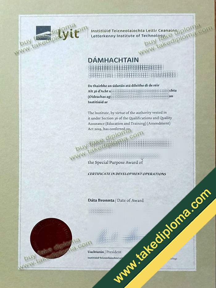 Letterkenny Institute of Technology diploma sample Letterkenny Institute of Technology diploma sample The Secret of a Successful Order Letterkenny Institute of Technology Diploma