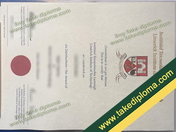 Limerick Institute of Technology diploma, Limerick Institute of Technology degree, Limerick Institute of Technology certificate
