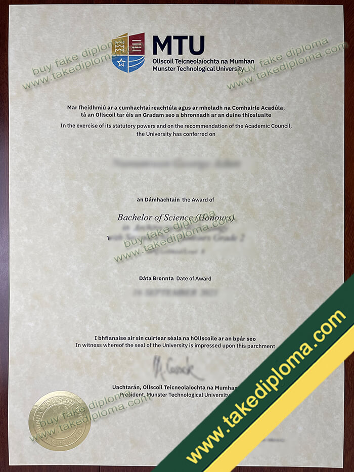 Munster Technological University diploma sample Munster Technological University diploma sample How To Start A Business With Obtain Munster Technological University (MTU) Diploma