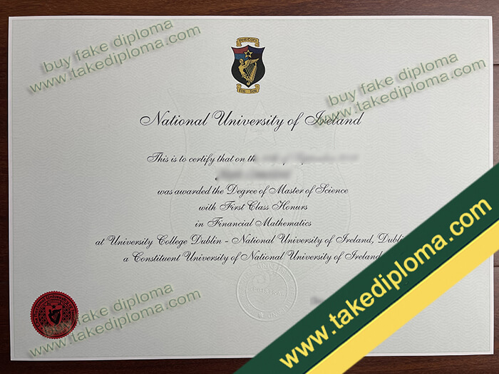 National University of Ireland diploma, National University of Ireland degree, National University of Ireland certificate