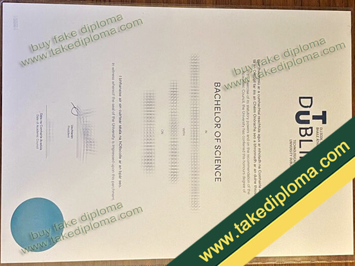 TU Dublin diploma, TU Dublin degree, TU Dublin certificate