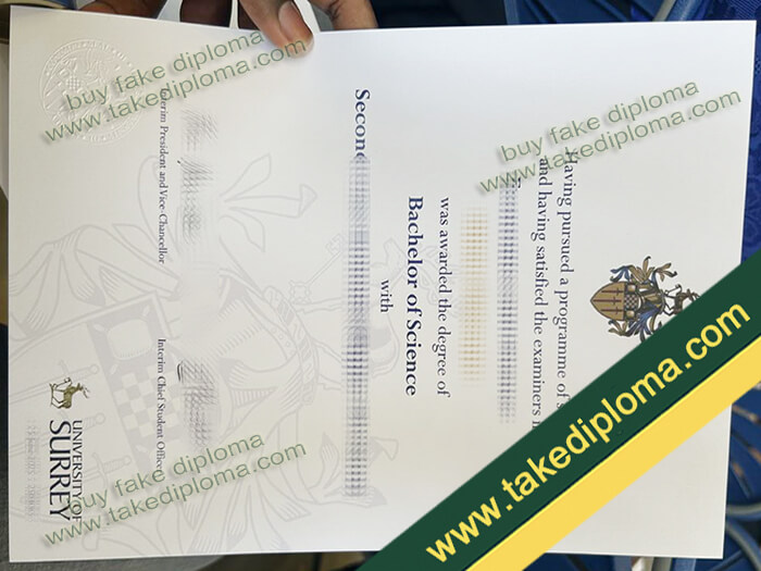 University of Surrey diploma, University of Surrey degree, University of Surrey certificate