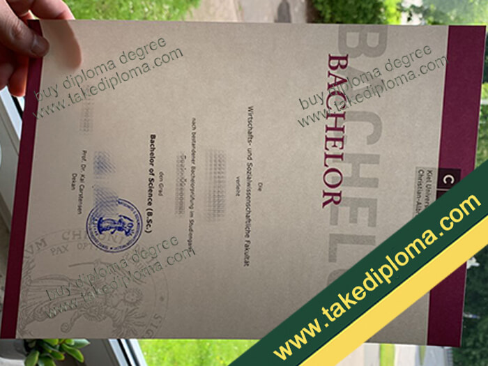 Kiel University diploma, Kiel University degree, Kiel University urkunde