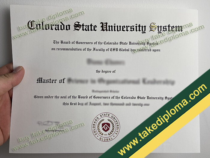 Colorado State University Global diploma sample Colorado State University Global diploma sample How Safety to Obtain Colorado State University Global Diploma?