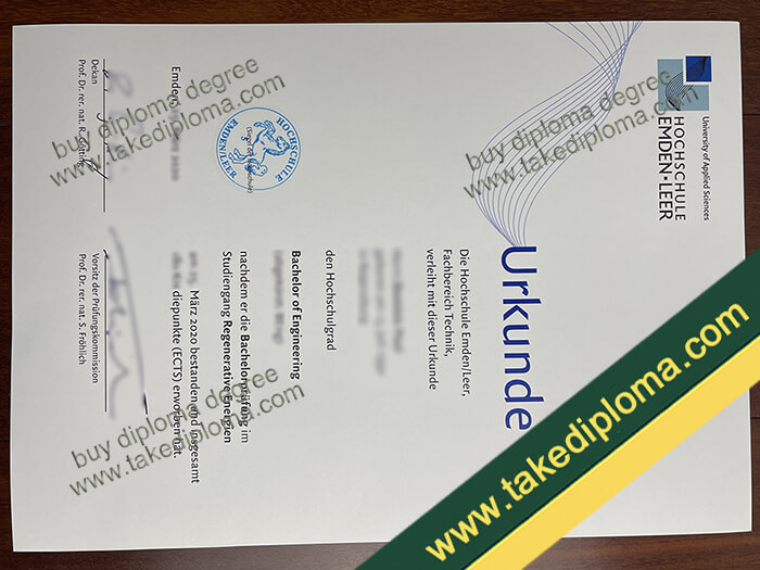 Hochschule Emden Leer diploma, Hochschule Emden Leer degree, Hochschule Emden Leer certificatte