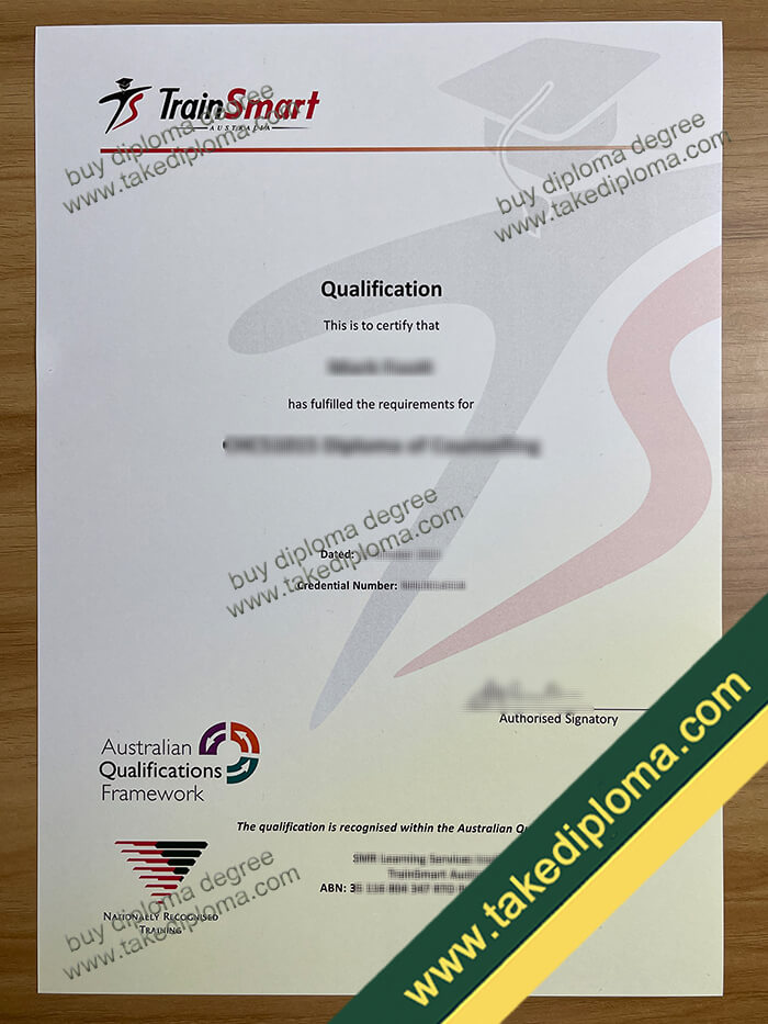 TrainSmart Australia diploma sample TrainSmart Australia diploma sample How to Obtain TrainSmart Australia Diploma Certificate?