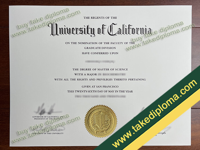 UC San Francisco diploma sample UC San Francisco diploma sample How Safety to Obtain UC San Francisco Diploma Certificate?